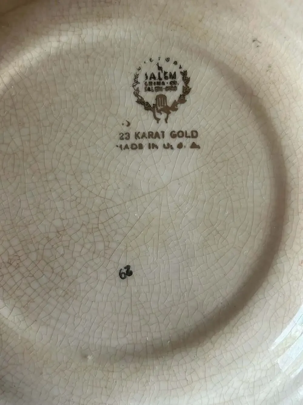 Salem China no china